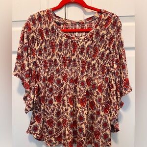 Free People floral top! So so cute!!